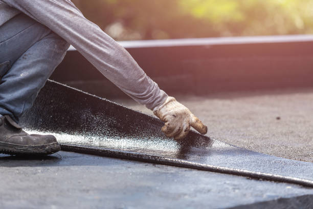 Professional Emergency Waterproofing technician working in Macedon, NY